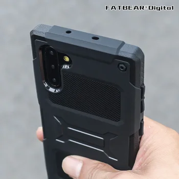 

[SAMSUNG Galaxy Note 10 Pro Plus +] FATBEAR Tactics Rugged Shockproof Military Armor Buffer Case Soft Cover