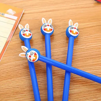 

Free shipping 20 pcs/lot cartoon doraemon gel pens Plastic material kawaii stationery canetas escolar school office supplies