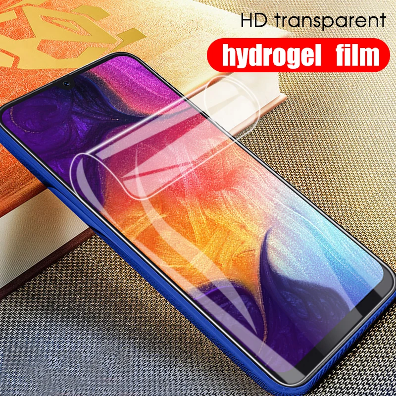9D полное покрытие мягкий гидрогель пленка для samsung Galaxy A70 A50 A20 A30 A10 A50S A30S A40 A60 A80 A90