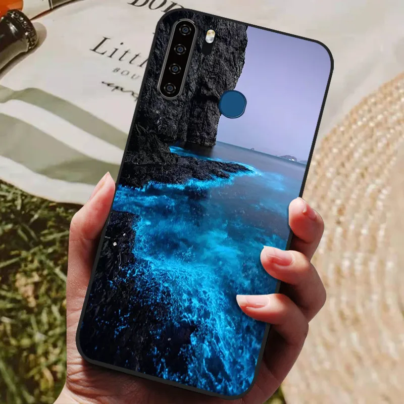 phone pouch bag For Blackview A80 Plus Case Silicon Back Cover Phone Case For Blackview A80 Pro Cases for BlackviewA80 Plus Soft bumper Funda neck pouch for phone Cases & Covers