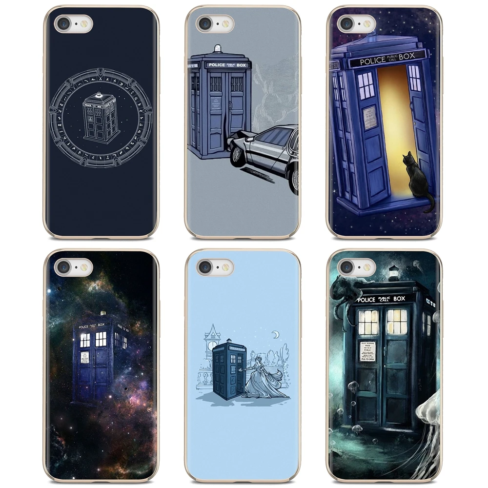 Для Huawei Y6 Y5 2019 для Xiaomi Redmi Note 4 5 6 7 8 Pro Mi A1 A2 A3 6X 5X 7A Tardis Box Doctor Who DW силиконовый чехол |