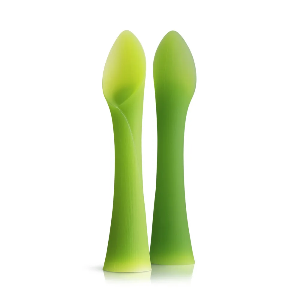 

America Euler Item Green Shoots Training Spoon Feeding Spoon Green Shoots Tablespoon Suit Baby Only Spoon Sub-