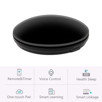

TYPE-C Smart IR Infrared Remote Control WiFi IR Blaster Controller Universal Repeater Hub Household Sensor Compatible for Alexa