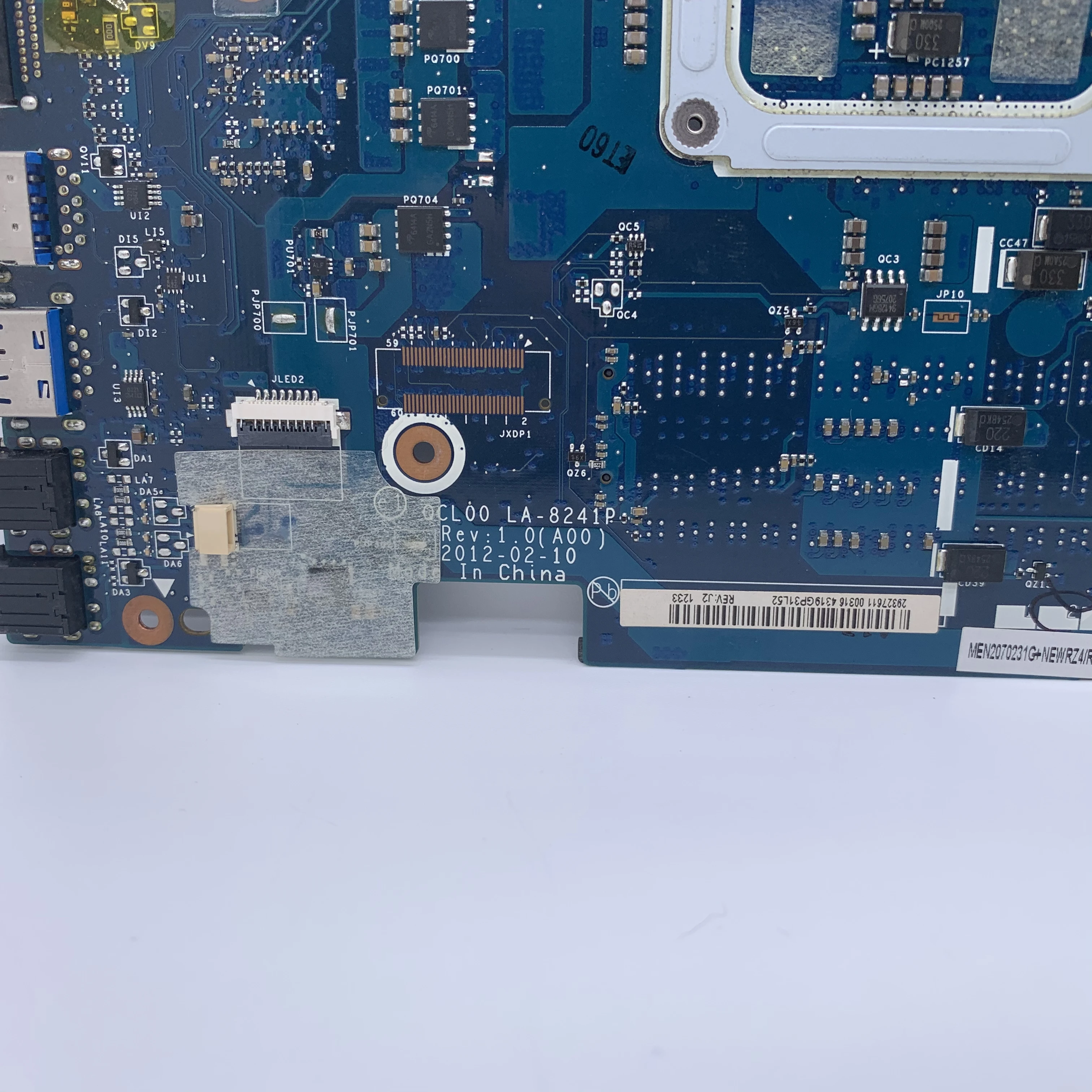 KEFU QCL00 LA-8241P 7520 motherboard for dell