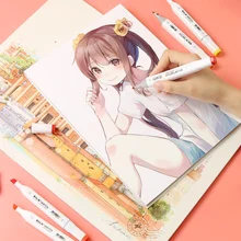 BNLG маркер специальная бумага маркер ручка специальная живопись комиксы a3a4a5 Детские граффити принадлежности для художественных эскизов