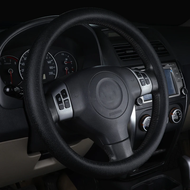 Универсальный чехол для стайлинга автомобилей Силиконовые автомобильные перчатки на руль текстура мягкий многоцветный мягкий силиконовый руль аксессуары