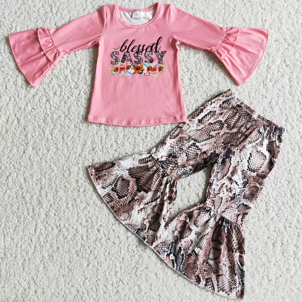 New Design Kids Designer Clothes Girls Fall Outfits Toddler Baby Girls