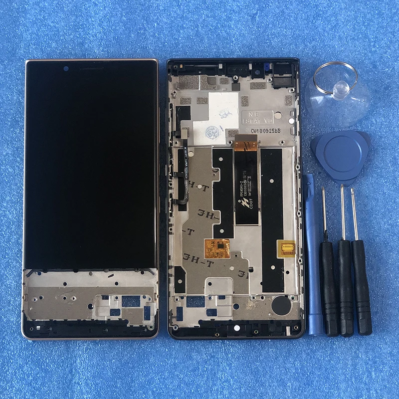 Axisinternational для 4," BlackBerry KEY2 LE ЖК-экран+ сенсорная панель дигитайзер Рамка BBE100-1/2/3/4/5