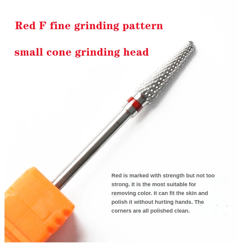 Nail Drill Bits 4 Pcs/Set Tungsten Steel Milling Cutters For Manicure Removing Gel Polish Nail Drill Bits Electric Equipment Tools