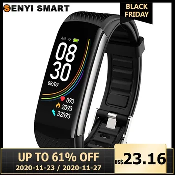 

Men And Women Models Watch C6t Smart Watch Sports Monitoring Body Temperature Bracelet Multi-function Reminder Smart Watches