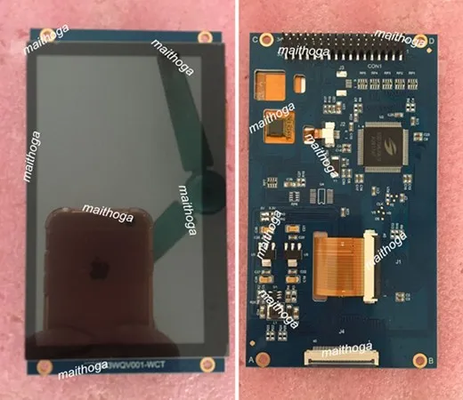 4 3 дюймовый емкостный сенсорный экран 65K 40P/34P TFT LCD с печатной платой ST7257 16Bit MCU