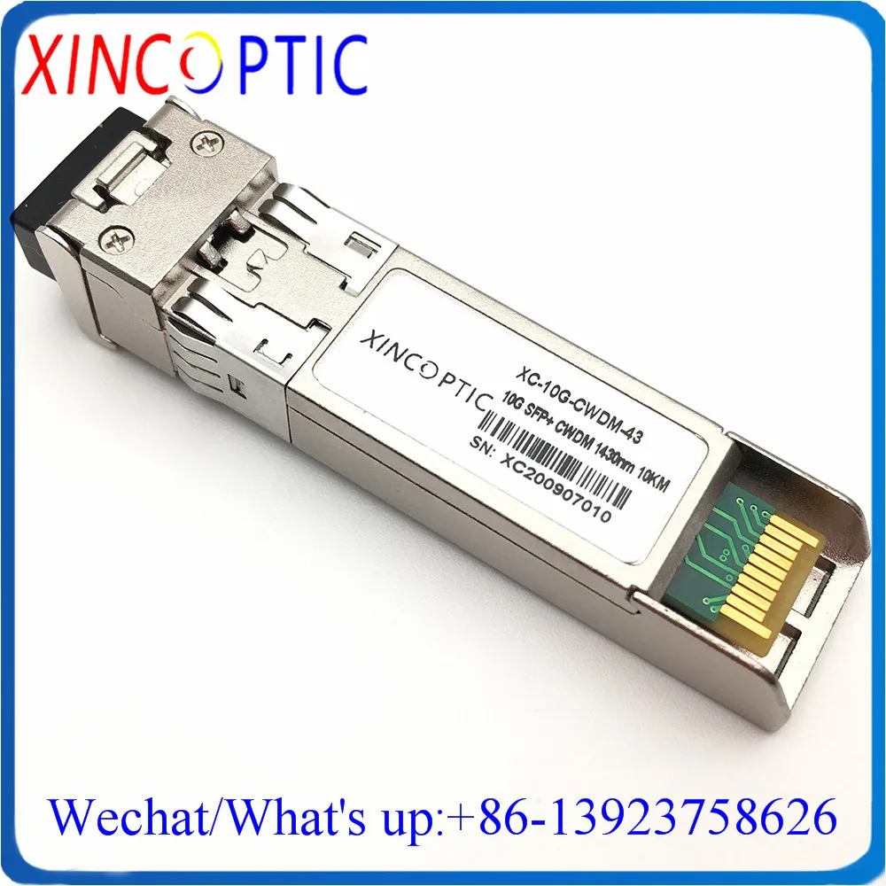 

10G 10KM 1430nm CWDM SFP+ Transceiver Module,10Gbps CWDM SFP+ 10km (1350~1450nm) DFB DOM Duplex LC SMF Fiber Optical Module