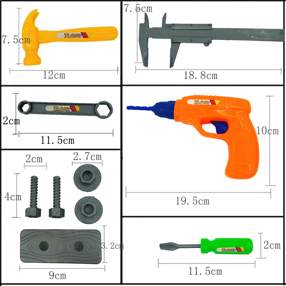 Детский инструмент для ремонта, игровой домик, игрушки для ролевых игр, дрель, отвертка, набор инструментов для ремонта, домашние игры, развивающие игрушки
