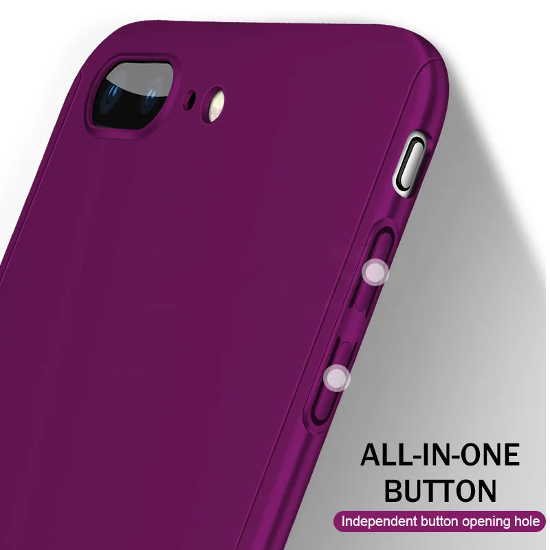 Роскошный 360 градусов полный защитный чехол для телефона для iPhone 11 Pro XS Max XR XS X противоударный чехол для iPhone 8 7 6S 6 Plus 5S 5 SE