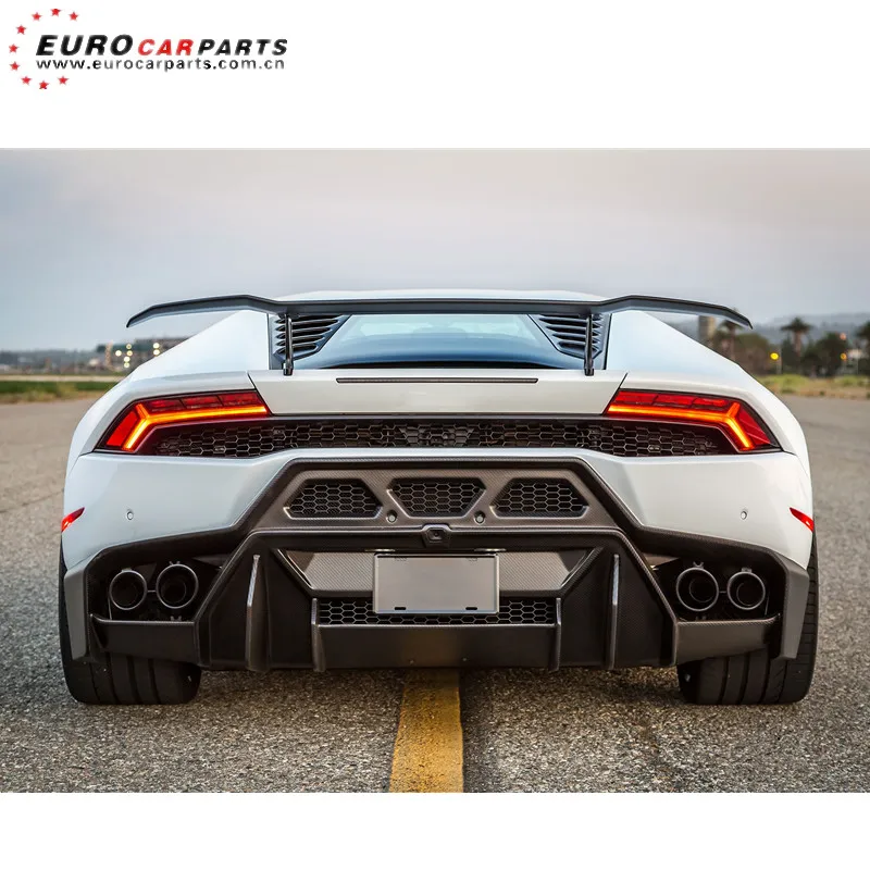 LP610 заднее крыло для до V-style спойлер из углеродного волокна с спойлером |