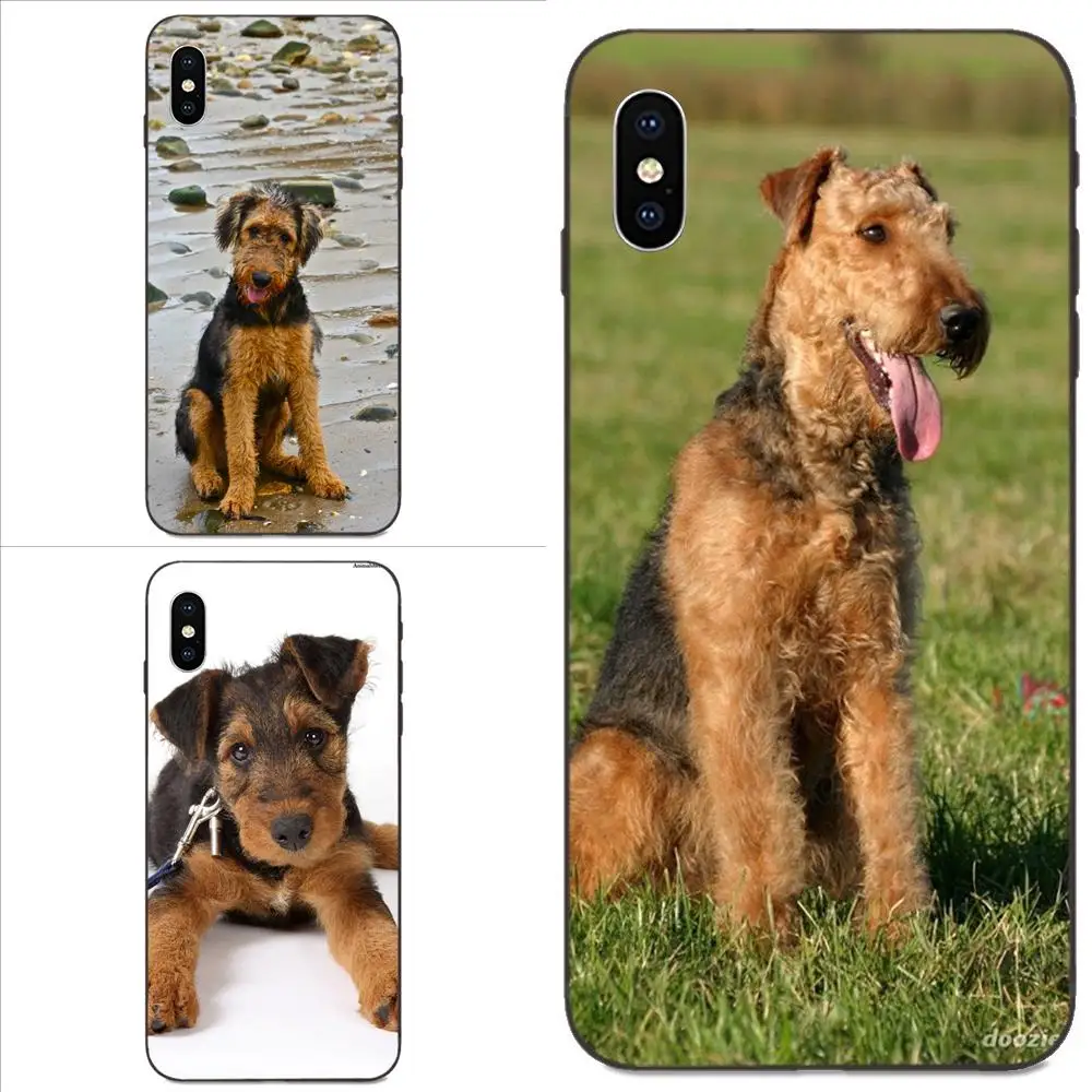 Прекрасная собака Airedale Terrier для Huawei nova 2 2S 3i 4 4e 5i Y3 Y5 II Y6 Y7 Y9 Lite Plus Prime Pro 2017 2018