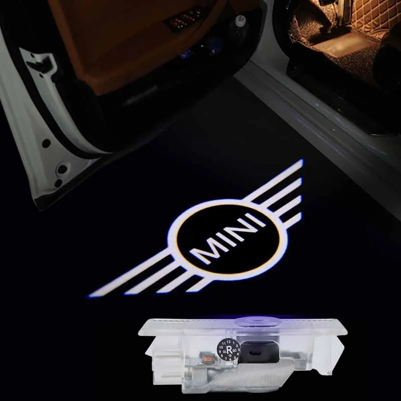 

Car Door Light LED Logo car Welcome light For BMW MINI Cooper One S R50 R53 R56 R60 F55 F56 R58 R59 car styling Accessories