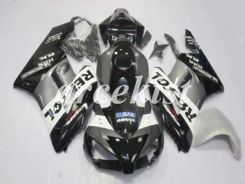 

New ABS Injection Mold Motorcycle Full Fairings Kit Fit For Honda CBR1000RR 2004 2005 04 05 bodywork set Black silver