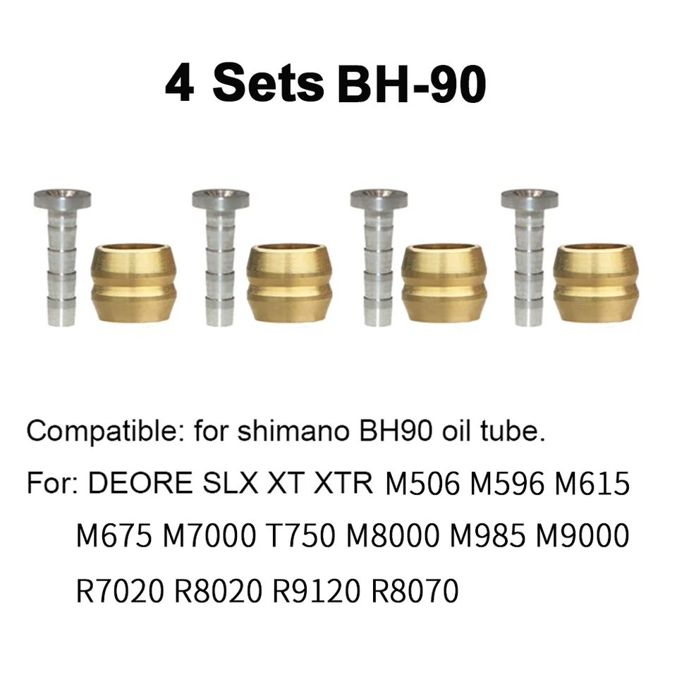 Shimano Olive And Barb Olive Connector Shiman BH59 BH90 Olive Connector Rem Hydraulic H 719534