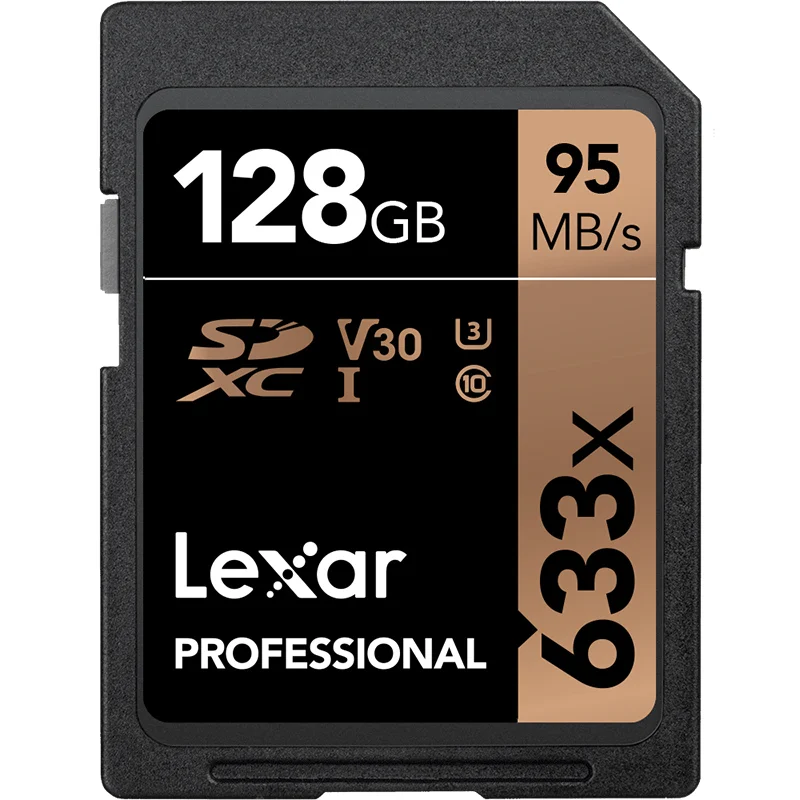 Скидка 50%! Lexar 95 м/с 256 ГБ 512 ГБ профессиональная SD SDXC карта U3 64G 32G 16G SDHC C10 633X карта памяти для цифровой SLR/HD камеры