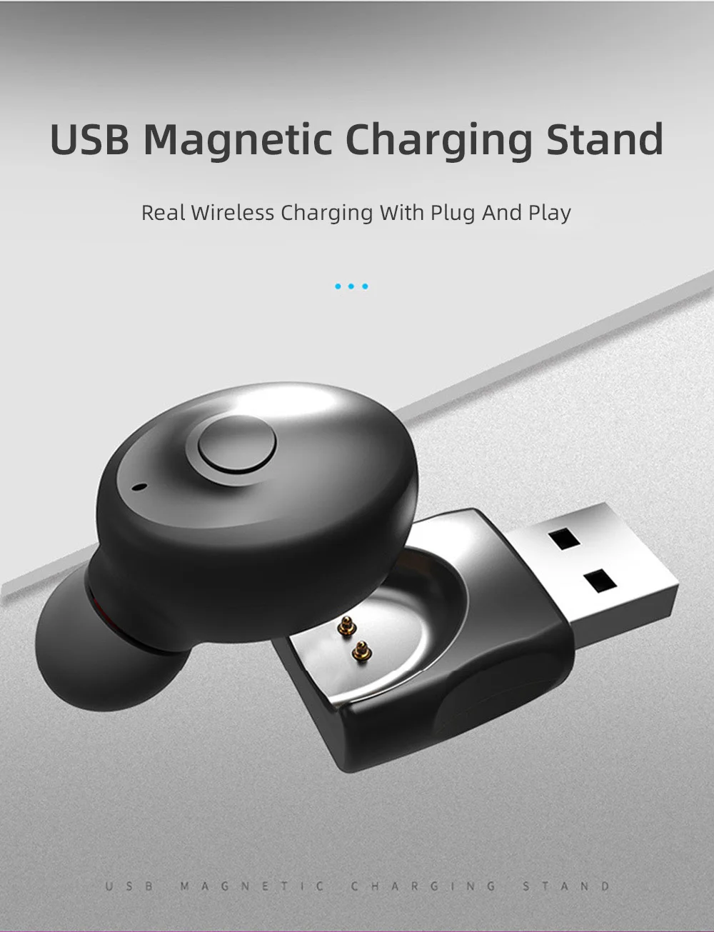 Портативный XG17 Bluetooth наушники 5,0 гарнитура USB магнитное зарядное устройство мини автомобильное беспроводное шумоподавление Универсальный TWS одиночный в уши