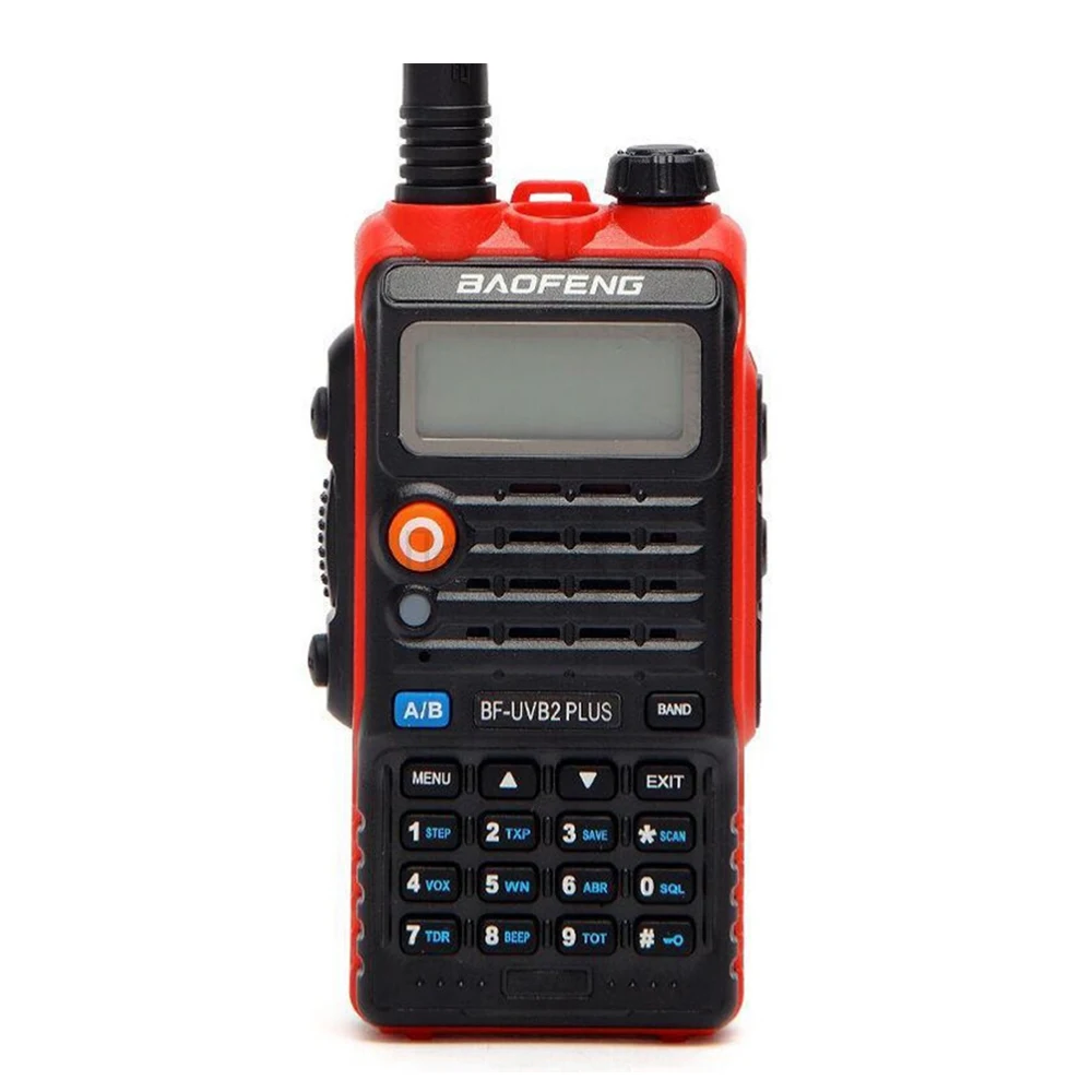 10 шт. Baofeng Walkie Talkie UV B2 plus 8 Вт двухстороннее радио двухдиапазонное 128 каналов Interphone Ham CB радио портативный приемопередатчик