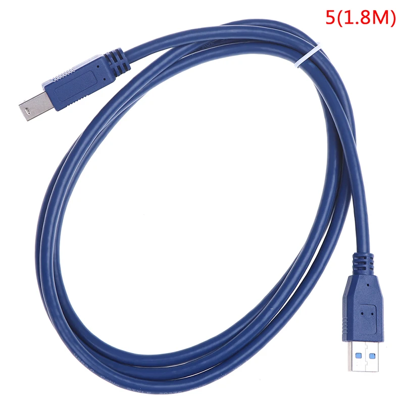 USB 3,0 A Male AM к USB 3,0 B Тип Male BM Удлинительный кабель для принтера USB3.0 кабель для сверхскоростной печати