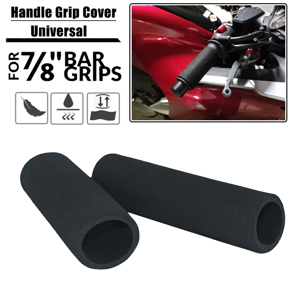 78UniversalMotorcycleAntislipHandlebarHandGripSpongeCoverFor