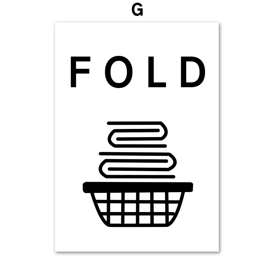 Wash-Dry-Fold-Iron-Laundry-Sign-Black-White-Wall-Art-Canvas-Painting-Nordic-Posters-And-Prints (9)
