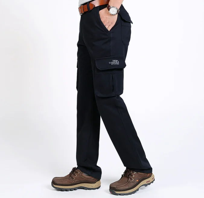 Мужские тёплые Леггинсы зимние утепленные повседневные штаны плюс размер 44 прямые флисовые длинные брюки мужские s Мужская одежда Комбинезоны