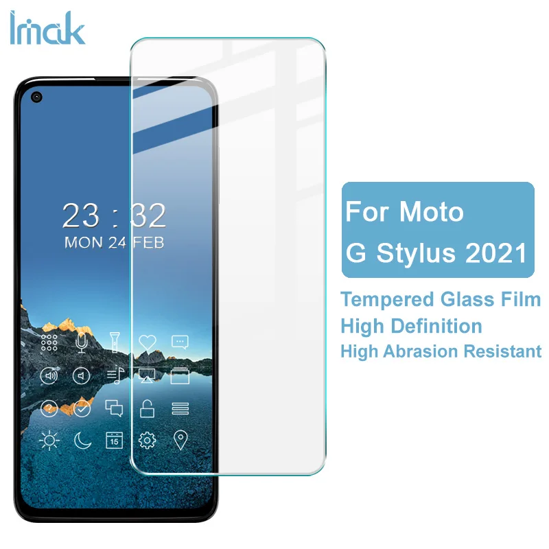 For Moto G Stylus 2021 H Tempered Glass Imak Transparent Explosion Proof Screen Clear Protector Protective Film Phone Guard Phone Screen Protectors Aliexpress
