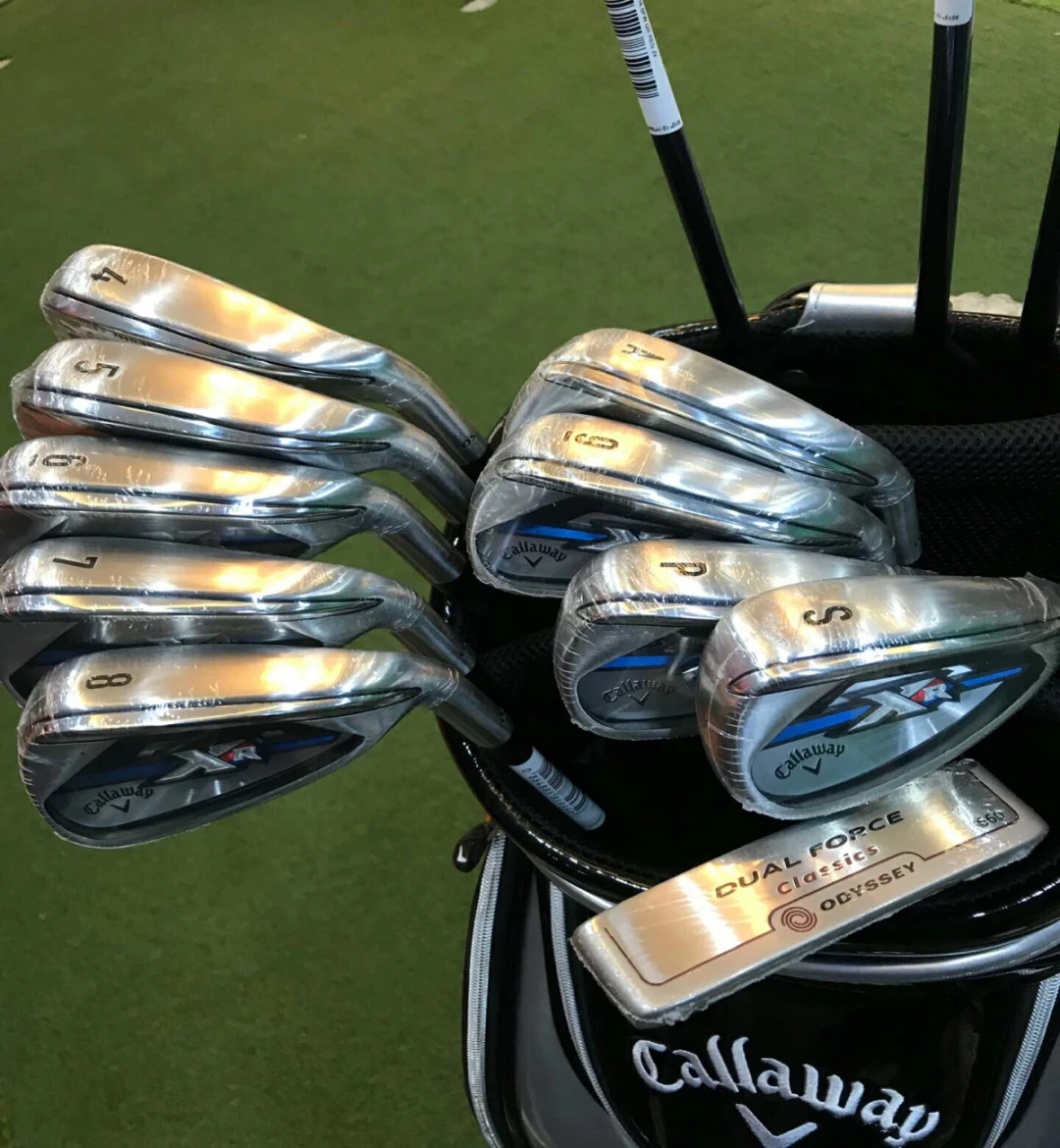 XR Golf Complete XR Golf Club xr Драйвер+ Фарватер деревянный стержень+ железный стержень+ Толкатель графитовый/стальной вал с крышкой головки без
