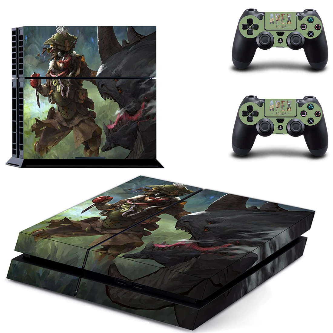 

APEX Legends Style Decal Skin Sticker for PS4 Playstation 4 Console Film + 2Pcs Controllers Protective Cover DPTM2460