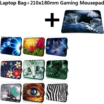

Stylish Women Mens Case For Huawei iPad Asus Z500M Neoprene Netbook Case 10.1" 10.2" 10" 9.7 Sleeve Tablet Bag+21x18cm Mouse Pad