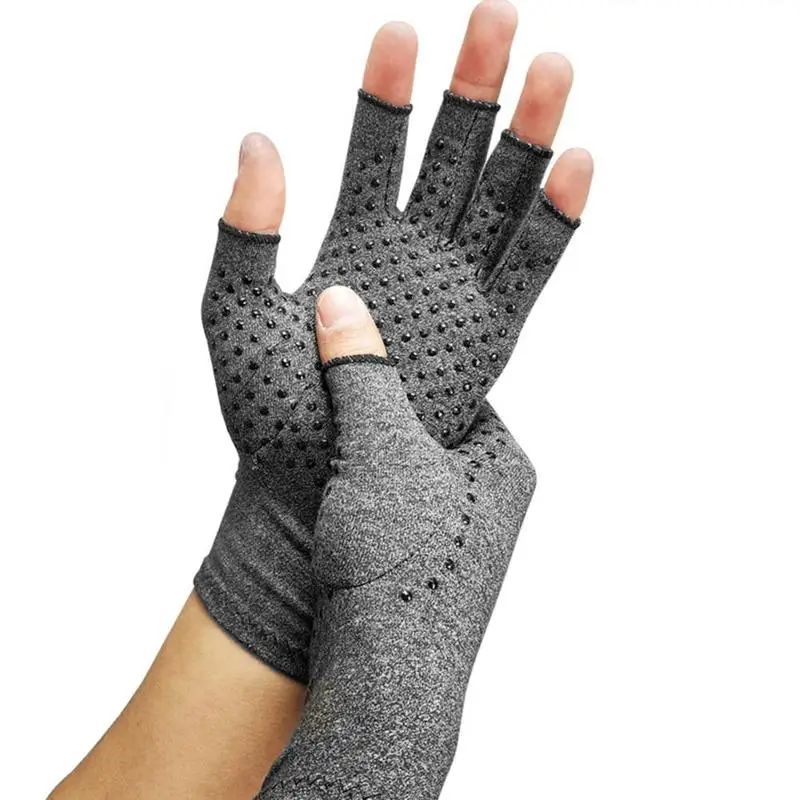 1 пара перчатки против артрита, компрессионные перчатки для лечения ревматоидной боли в руке, поддержка запястья, спортивные защитные перчатки для мужчин и женщин