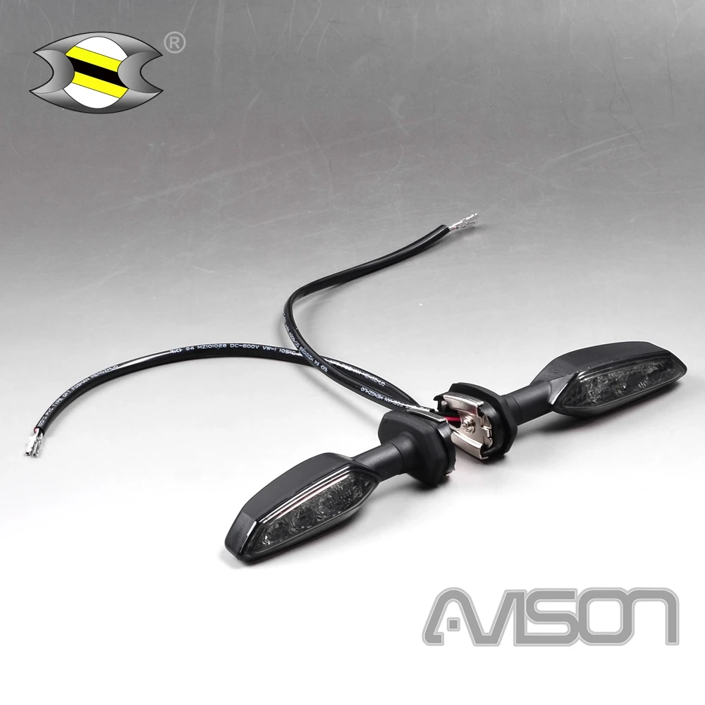Для KAWASAKI ER-6N 2012- KLR 650 2008- Z900- светодиодный индикатор сигнала поворота светильник мигалки лампы