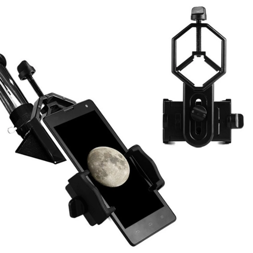 360 Degree Smart Phone Telescope Adapter Mount Holder 5.210cm For Iphone Cell Phone Telescope