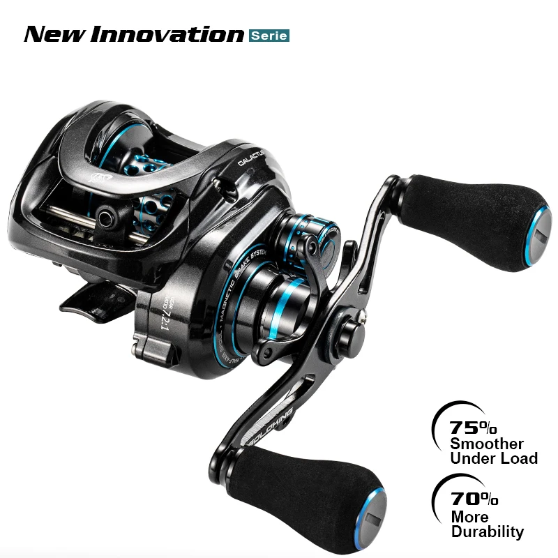 BA150DragClickerBaitcastingReelFishingReel9KGDrag12BB721