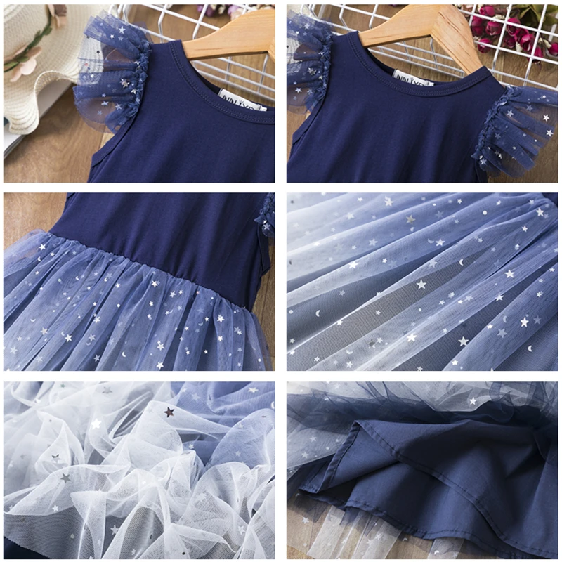 Girls Dress 2020 New Elsa Dress Girl Party Vestidos Cosplay Girl Clothing Anna Snow Queen Birthday Princess Dress Kids Costume