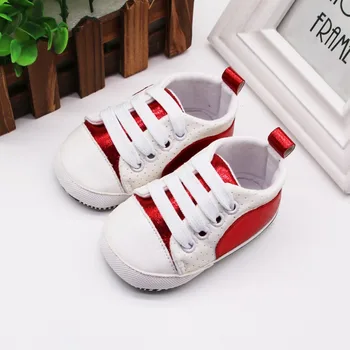 

Baby Shoes Girl Boy comfortable Crib shoes KIds Great gift to baby Patchwork Anti-slip design Kids fabric shoe