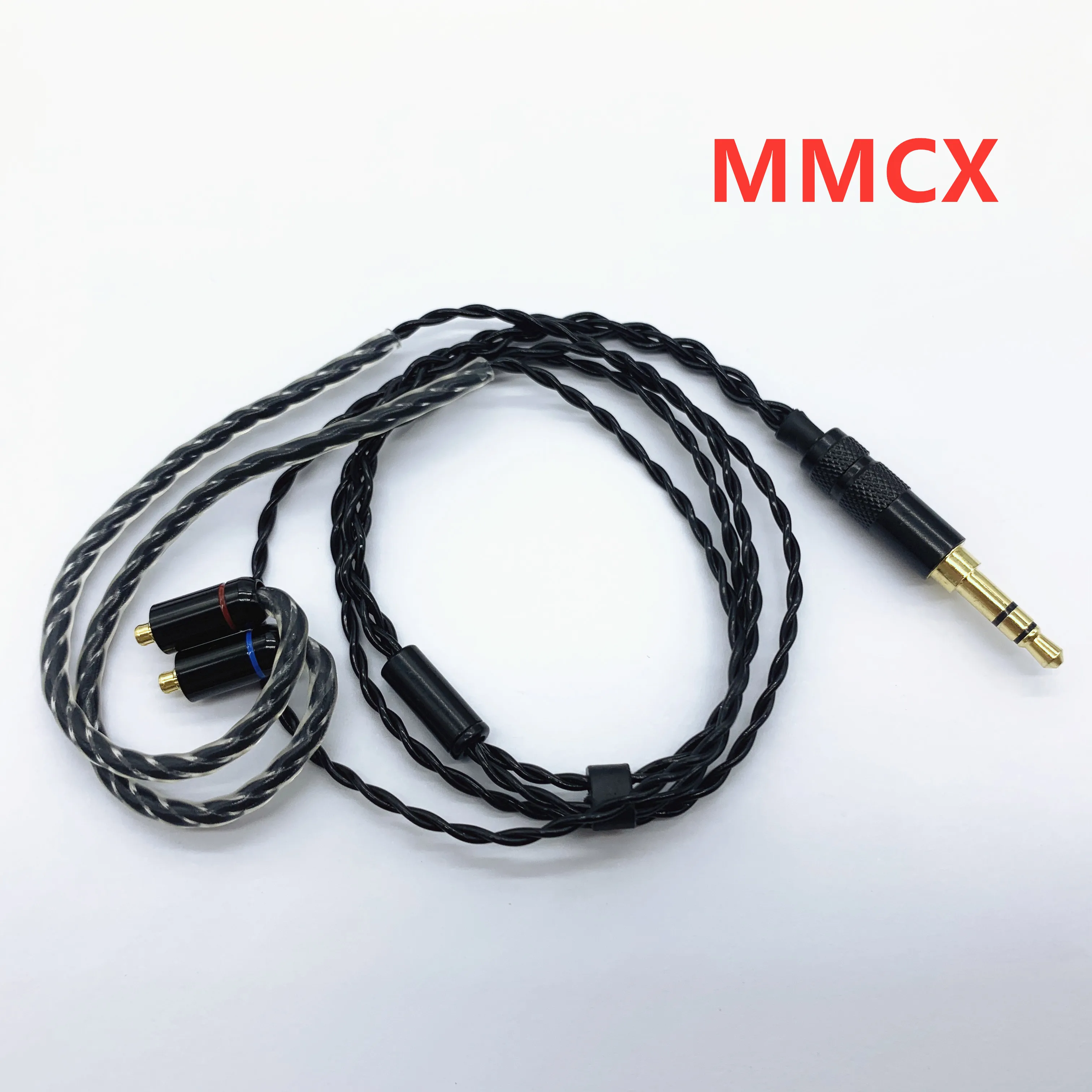 diy short wire silver plated cable Bluetooth-compatible 45cm mmcx/0.78mm/A2DC/IM50/IE80 | Электроника