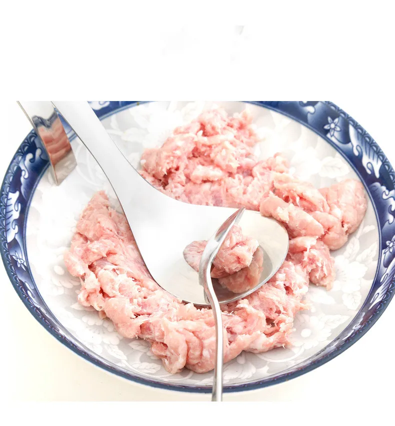 Нержавеющая сталь антипригарный пресс Meatball Maker ложка для фрикаделек форма для фарша устройство для мясных шариков ложка для мяса птицы кухонная утварь