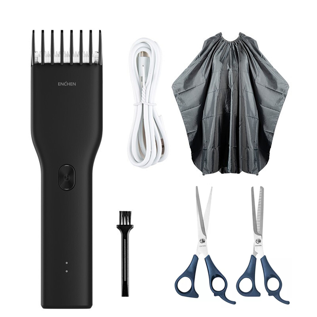 ENCHEN Electric Clipper for men Kids USB chargeabe Hair Clipper Two Speed Ceramic Cutter Hair Fast Charging Hair Trimmer
