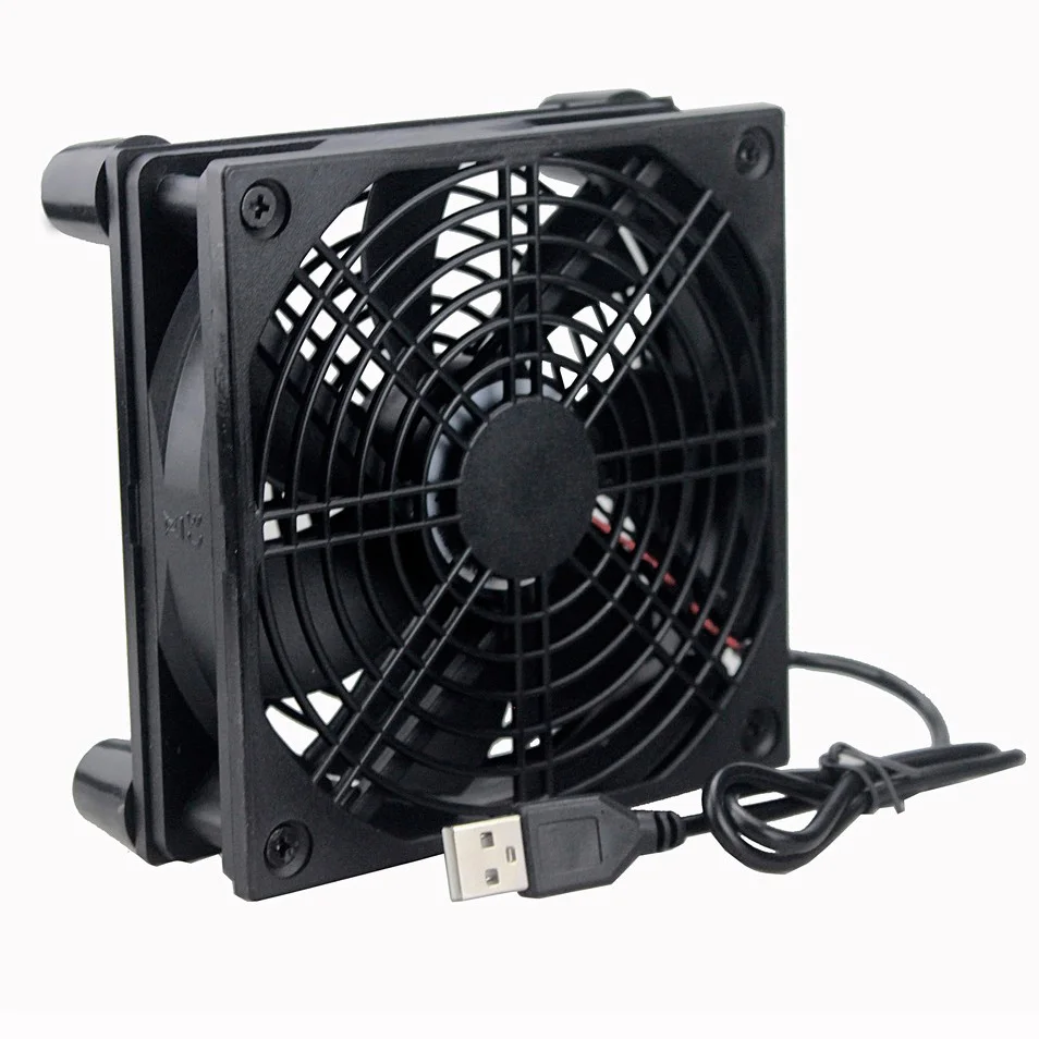 1 комплект Gdstime 120 мм 80 92 140 8 см 9 12 14 5 в USB DC вентилятор охлаждения для ТВ приставки