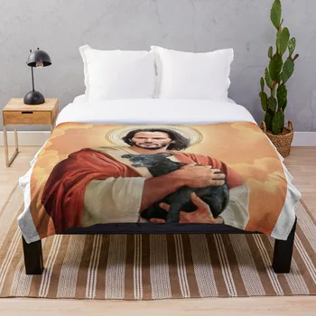 

the lord Throw Blanket Soft Sherpa Blanket Bed Sheet Single Knee Blanket Office Nap Blanket