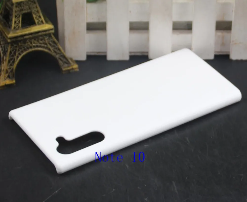 3D сублимационный Пластиковый пустой чехол для samsung Galaxy Note 10 note 10 plus S10 S10 PLUS S10 Lite пустой корпус 100 шт