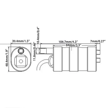 

Mini DC 12V Brushless Water Pump Large Flow Magnetic Submersible Aquarium Water Y4QC