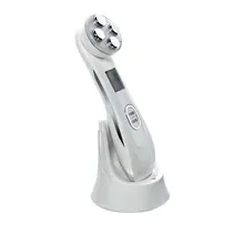 New Facial Mesotherapy Electroporation LED Radio Frequency Skin Care For Face Lift Tighten Wrinkle Removal Facial Massager