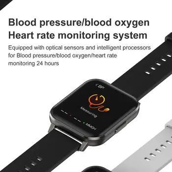 

Bluetooth Smart Watch for iOS Android 1.78" Touch Screen IP68 Waterproof Supports Heat Rate, Sleep, Blood Pressure Monitors