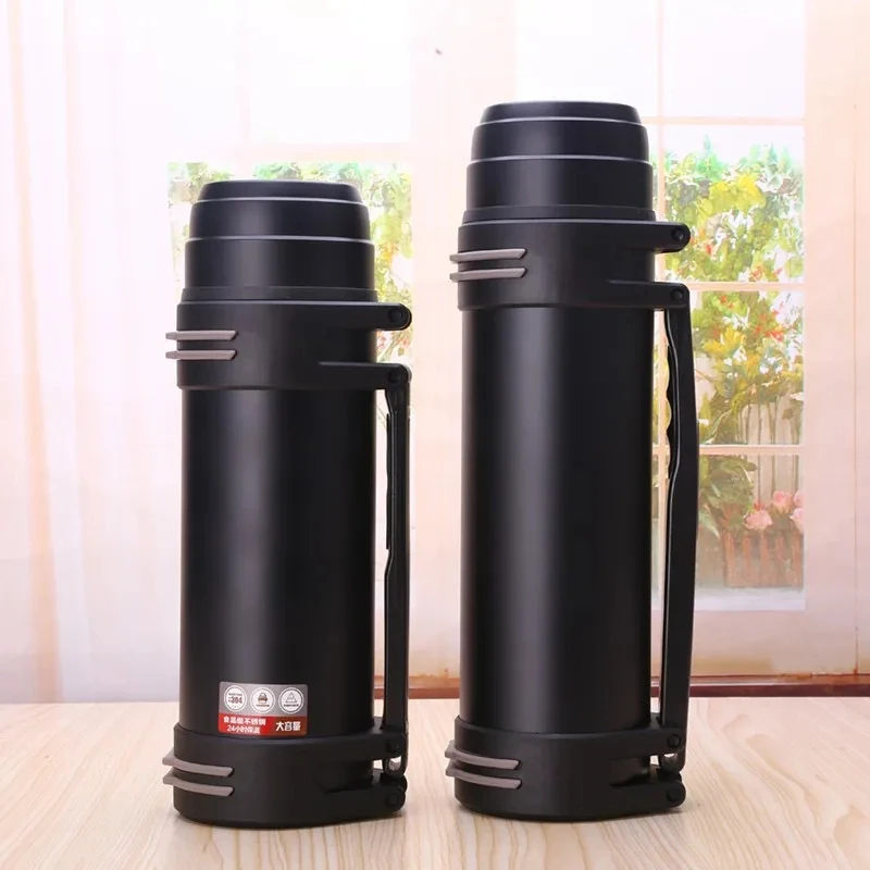 3L/2L High capacity Stainless steel thermos Fashion everyday,  outdoor,automotive water thermo cup Portable insulation Vacuum cup -  AliExpress